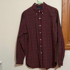 Ralph Lauren Red and Green Checkered Shirt
